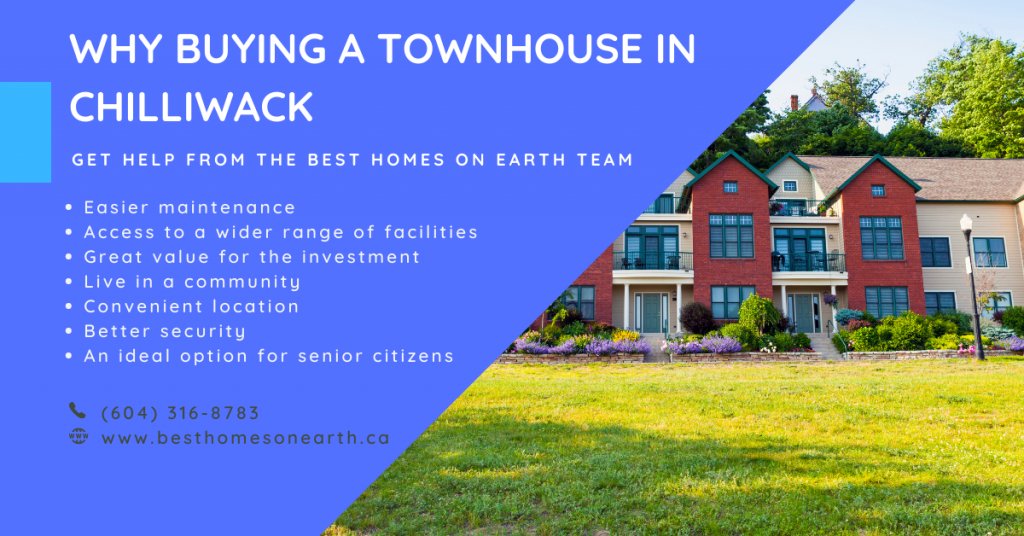 Why Buying A Townhouse In Chilliwack
