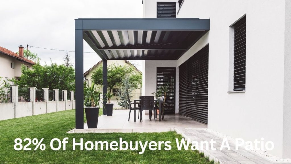 82% Of Homebuyers Want A Patio